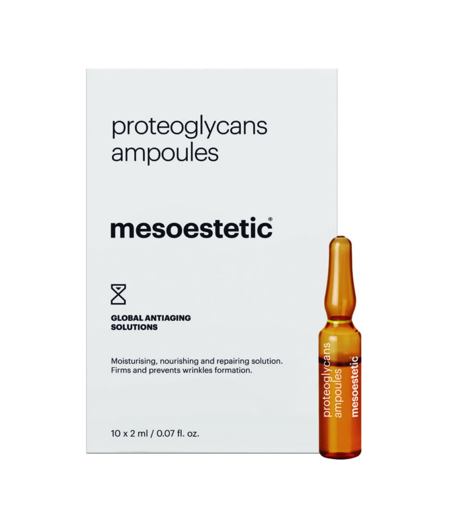 Mesoestetic Proteoglycans Ampoules – Hranjive ampule za učvršćivanje i obnovu zrele kože 10x2ml