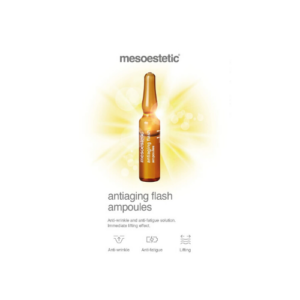 Mesoestetic Antiaging Flash Ampoules – Ampule za trenutni lifting, sjaj i svjež izgled kože 10x2ml