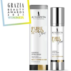 AFRODITA PROFESIONAL Pure Gold DIVINE 24 Ka RASKOŠNI LIFTING SERUM za normalnu do suhu kožu (100ml)