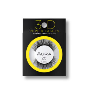AURA 3D Veštačke trepavice 3D POWER LASHES 25 Like