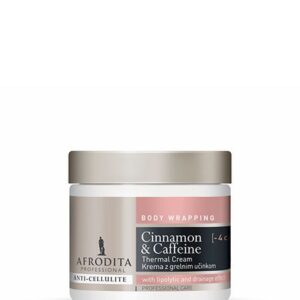 AFRODITA PROFESSIONAL CINNAMON & CAFFEINE Body Wrapping krema s učinkom grijanja (430ml)