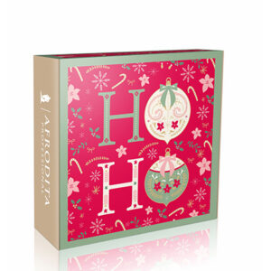 Poklon kutija HAPPY HOLIDAYS RED
