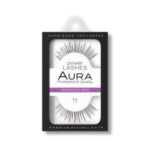 AURA Vještačke trepavice POWER LASHES 11 Backstage Star