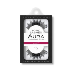 AURA Vještačke trepavice POWER LASHES 15 Maiko