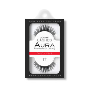 AURA Vještačke trepavice POWER LASHES 17 Fancy Diva