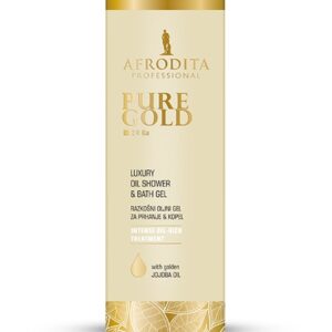 AFRODITA PROFESIONAL PURE GOLD 24 Ka Raskošni uljni gel za tuširanje i kupku (150ml)