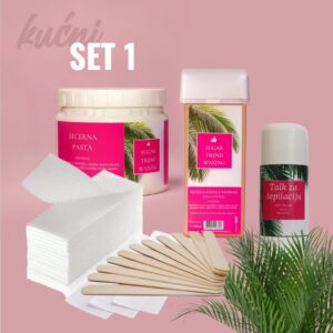 LIKE SUGAR KUCNI SET ZA DEPILACIJU SECERNOM PASTOM
