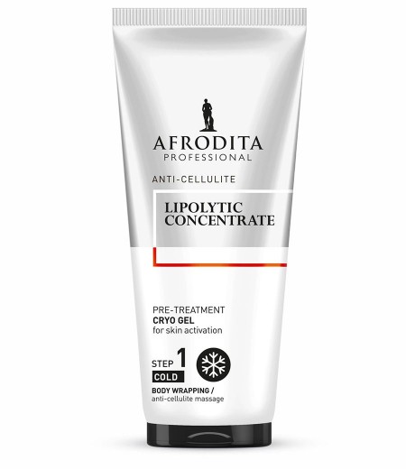AFRODITA PROFESSIONAL LIPOLYTIC CONCENTRATE WITH CECROPIA Anticelulitni gel s cekropijom s učinkom hlađenja