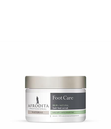 AFRODITA PROFESSIONAL FOOT CARE NATURAL Solni piling za stopala