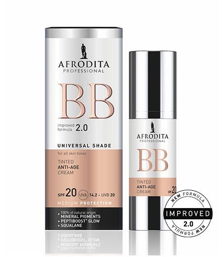 AFRODITA PROFESSIONAL BB OBOJENA ANTI-AGE KREMA SPF 20