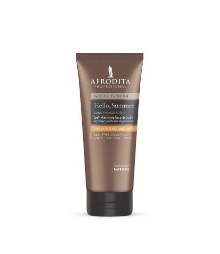 AFRODITA PROFESSIONAL ART of TANNING Hello, Summer Losion za samotamnjenje za tijelo i lice