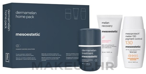 Mesoestetic Dermamelan Home Pack (30g + 50ml + 50ml) – Profesionalni kućni program za uklanjanje i kontrolu hiperpigmentacija