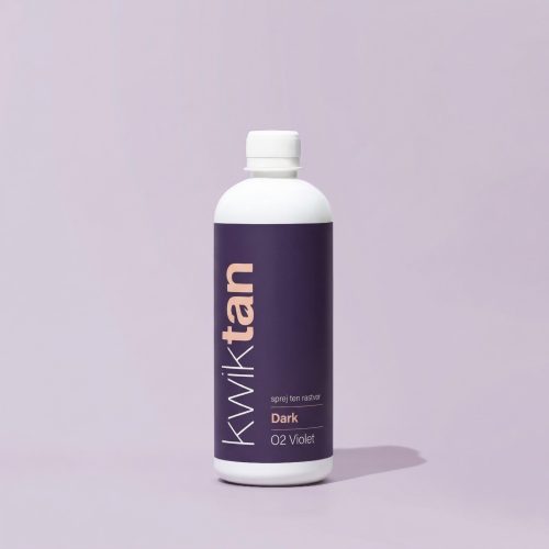 Kwiktan Profesionalna Boja za Sprej Ten - DARK VIOLET 500ml