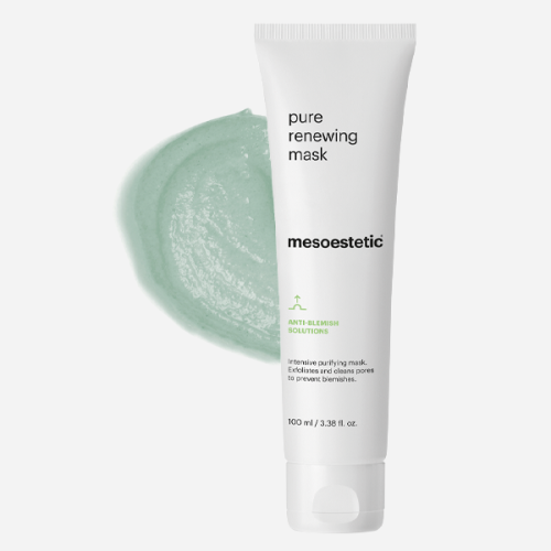 Mesoestetic Pure Renewing Mask (100ml) – Eksfolirajuća maska za masnu i aknama sklonu kožu